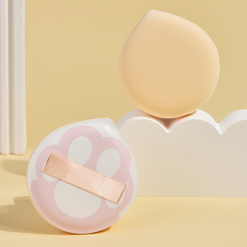 Σφουγγάρι μακιγιάζ για ξηρή και υγρή χρήση – υδροφιλικό μη λατέξ υλικό, σχήμα σταγόνας, 1000 τεμάχια