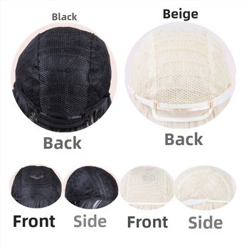 Gradienta pabeigtā parūka, garas cirtas ar sānu bangs, augstas temperatūras šķiedra, iespējams krāsot, eksotisks stils