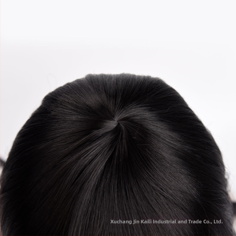 Перука за жени, боб с чело, къса права коса, боБо кичури, модел DM84, термоустойчиви нишки, може да се боядисва