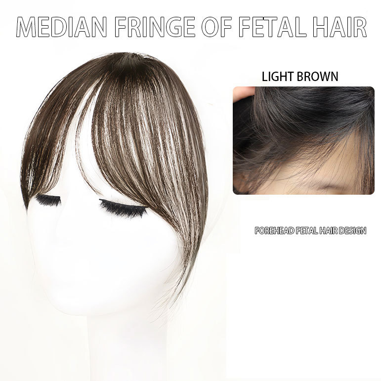 Perukas su kirpčiukais LH101-2 — Qi kirpčiukai, aukštos temperatūros viela, mechaninis apdorojimas, šukuosenos pokytis