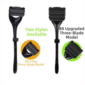 Αποτριχωτής πλάτης με αναδιπλούμενες διπλές λεπίδες, έκδοση 2.0, μοντέlo B5, λεπίδα από ανοξείδωτο ατσάλι, πλήρως πλένεται ολόκληρο το σώμα