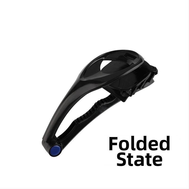 Електрически тример за гърба със сгъваеми двойни ножове, версия 2.0, модел B5, ножове от неръждаема стомана, измиване на цялото тяло