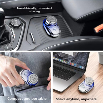 Ηλεκτρική ξυριστική μηχανή με περιστρεφόμενη κεφαλή πολλαπλών κοπών (>4), brushless κινητήρας, ενσωματωμένη μπαταρία, αυτονομία 4 ωρών, θόρυβος κάτω από 36 dB