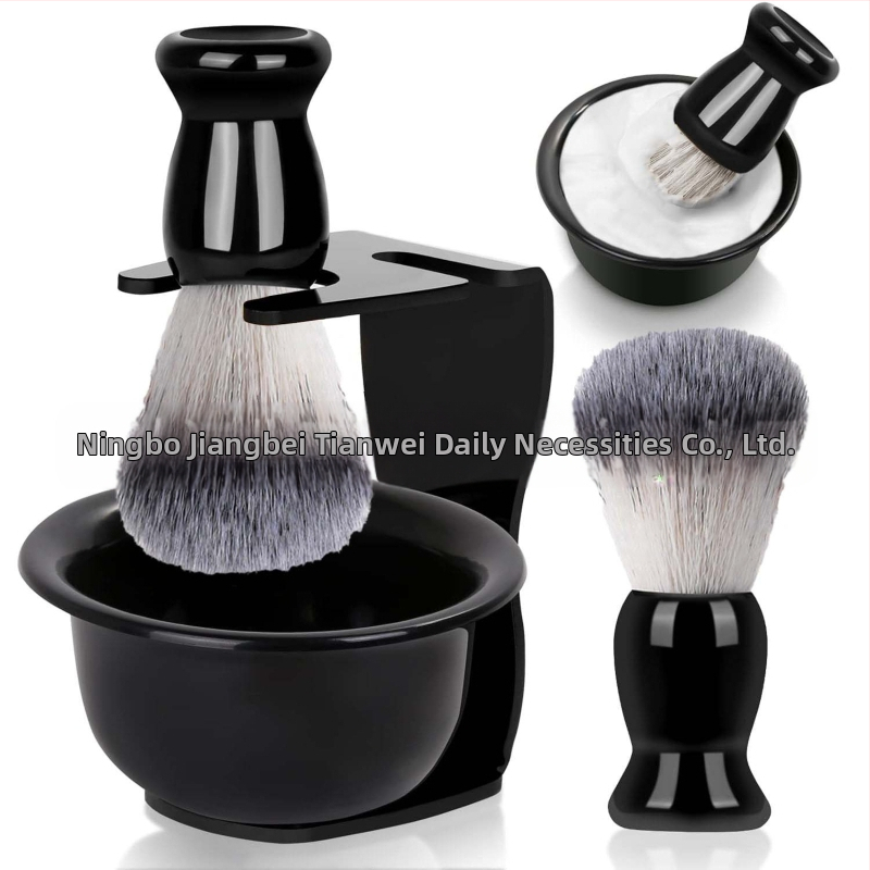 Σετ ξυρίσματος TIANWEI: μπολ αφρού, βούρτσα ξυρίσματος, θήκη για λεπίδες, σαπούνι/κρέμα ξυρίσματος και σετ λεπίδων; 50 σετ ανά κουτί