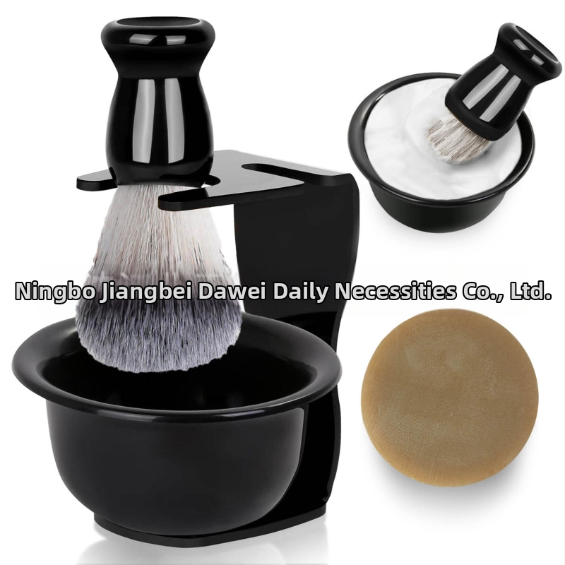 Σετ ξυρίσματος TIANWEI: μπολ αφρού, βούρτσα ξυρίσματος, θήκη για λεπίδες, σαπούνι/κρέμα ξυρίσματος και σετ λεπίδων; 50 σετ ανά κουτί