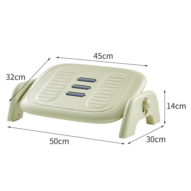 Plastinis kojos staliukas stalbiui ir tualetai, aukščio reguliavimas, ne sulankstomas, kilmė Taizhou