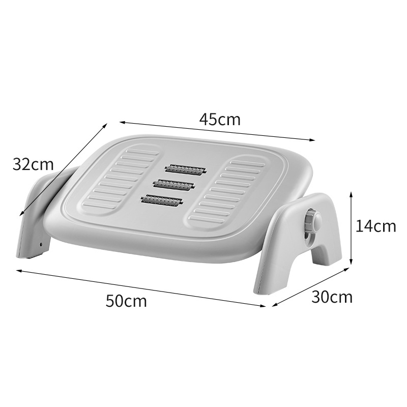 Plastinis kojos staliukas stalbiui ir tualetai, aukščio reguliavimas, ne sulankstomas, kilmė Taizhou