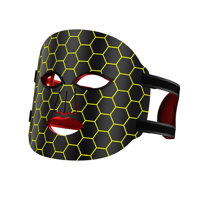 LED sejas maska fototerapijai un ādas jaunināšanai, pārnēsājams mājas lietošanai ierīce, bez iebūvētā akumulatora, IPX0