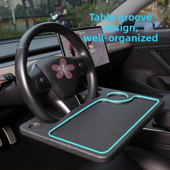 Βάση αυτοκινήτου για φορητό υπολογιστή και δίσκο τραπεζαρίας — ABS, Μοντέλο 3610, Μάρκα Qunchi, Εκτυπωμένο Λογότυπο, Αδειοδοτούμενη Ιδιωτική Ετικέτα