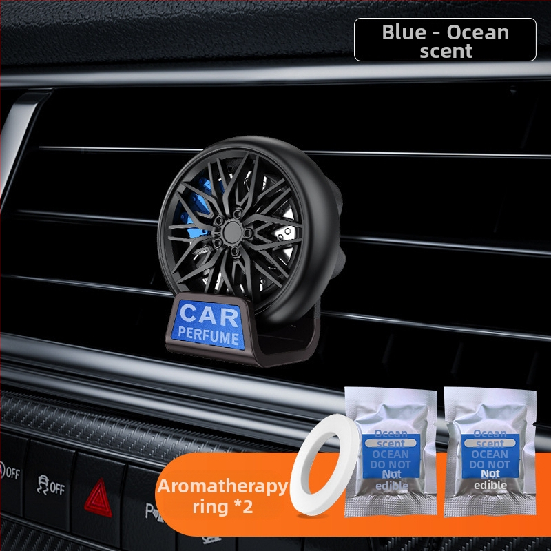 Автомобилен ароматерапевтичен твърд ароматизатор с клип за въздушен изход, декоративен и ароматен (аромат на портокалово цвете • под 5 ml • срок на годност 3 години • флорален аромат)