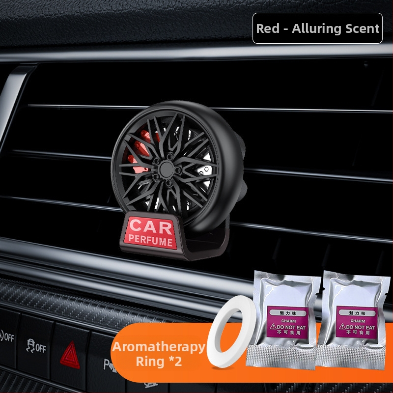 Автомобилен ароматерапевтичен твърд ароматизатор с клип за въздушен изход, декоративен и ароматен (аромат на портокалово цвете • под 5 ml • срок на годност 3 години • флорален аромат)