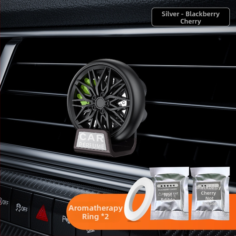 Автомобилен ароматерапевтичен твърд ароматизатор с клип за въздушен изход, декоративен и ароматен (аромат на портокалово цвете • под 5 ml • срок на годност 3 години • флорален аромат)