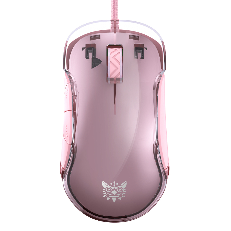 ONIKUMA проводна гейминг мишка, 12800 DPI, 7 клавиши, USB, шестстепенно регулиране на резолюцията, кабел 1,6 m, ергономичен дизайн