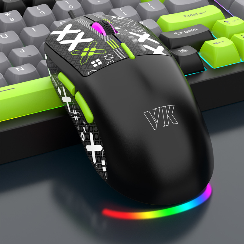 Гейминг мишка USB интерфейс, 7 бутона, 7200 DPI, 1,6 м кабел, ергономичен дизайн