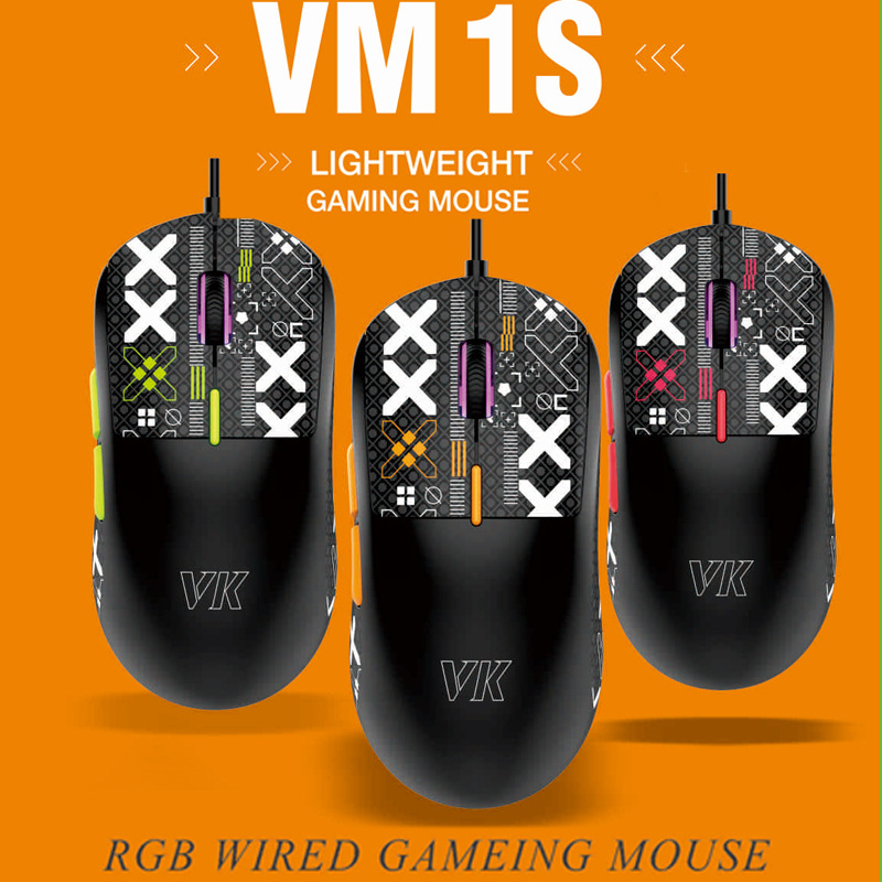 Гейминг мишка USB интерфейс, 7 бутона, 7200 DPI, 1,6 м кабел, ергономичен дизайн