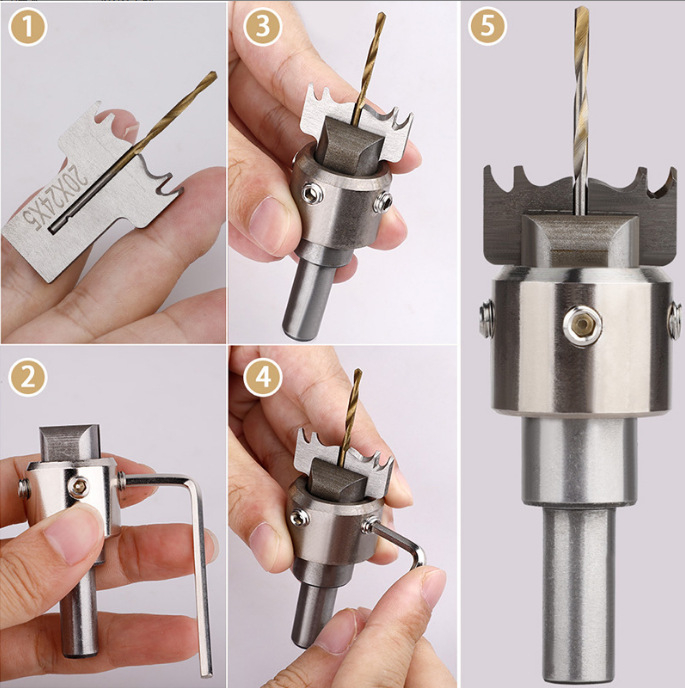Фреза за дърво за обръщане на мъниста с арковидна повърхност и глава на нож за будистки мъни