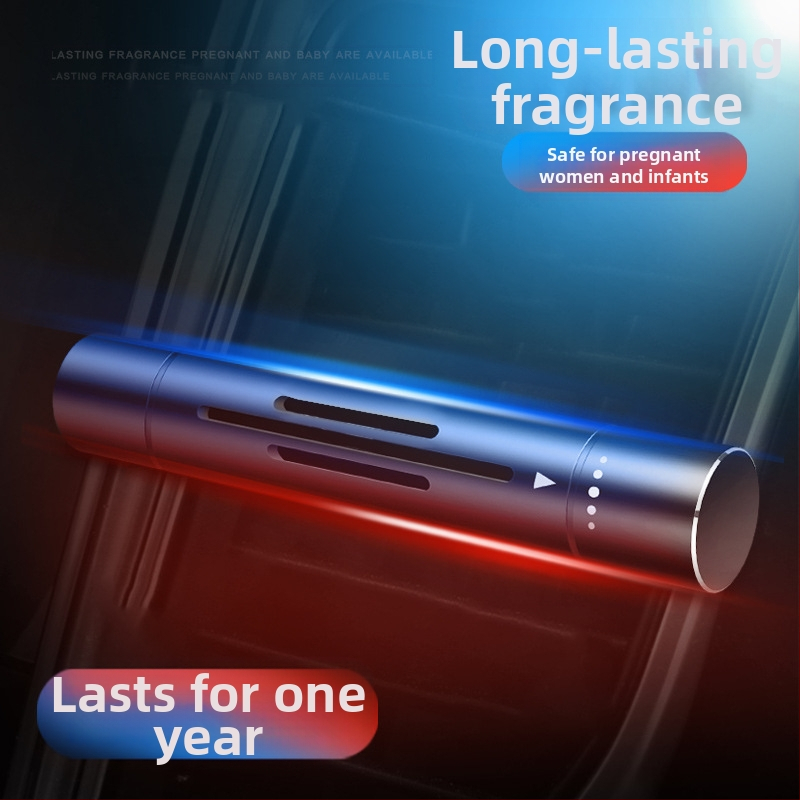 Парфюм за въздушен изход на автомобил, алуминиева сплав, смесени аромати, монтаж на въздушния изход, 1 година трайност