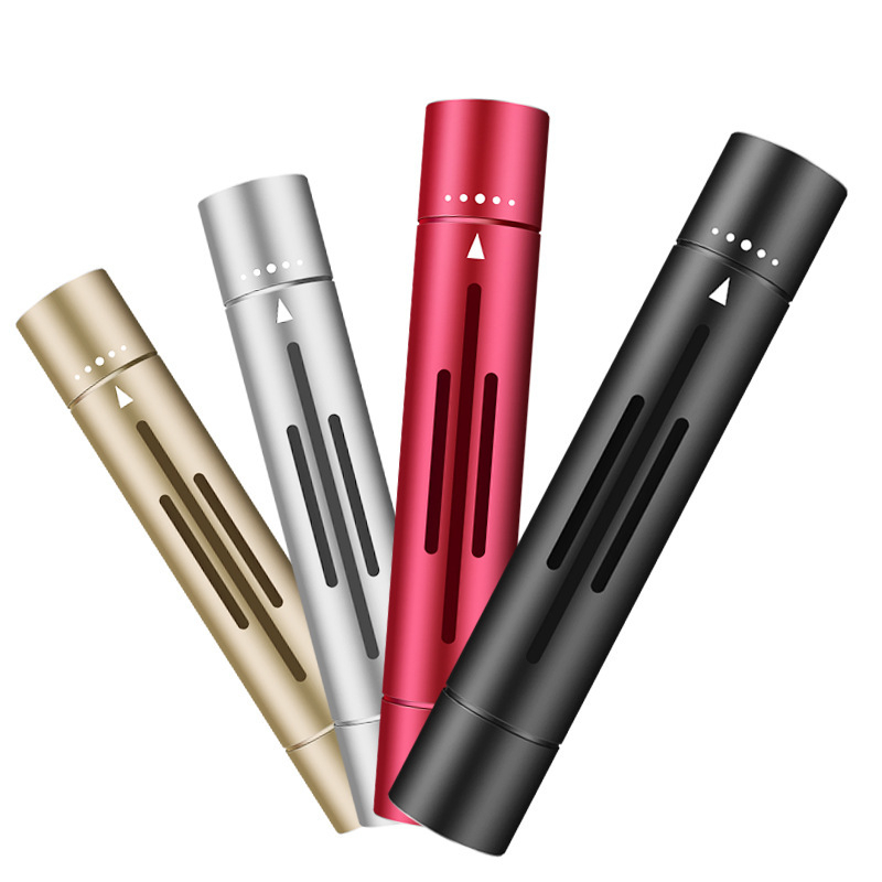 Парфюм за въздушен изход на автомобил, алуминиева сплав, смесени аромати, монтаж на въздушния изход, 1 година трайност