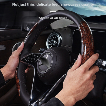 Yizhi Valley калъф за волан, естествени влакна, универсален за четири сезона, монтаж: универсален, стил: зрял.