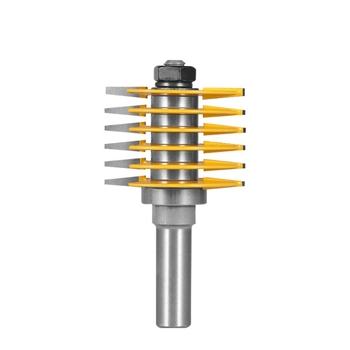 Πλευρική φρέζα για ένωση δαχτυλιδιών, τραπεζοειδούς Τ τύπου, από σκληρό κράμα, επικαλυμμένη