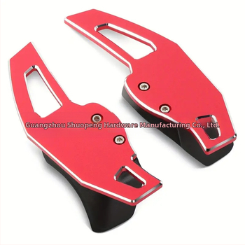 Μοχλός αλλαγής ταχυτήτων για τιμόνι VW Golf 6/7/8, κράμα αλουμινίου, βουρτσισμένο φινίρισμα με αμμοβολή, 200 g, Shuopeng precision manufacturing