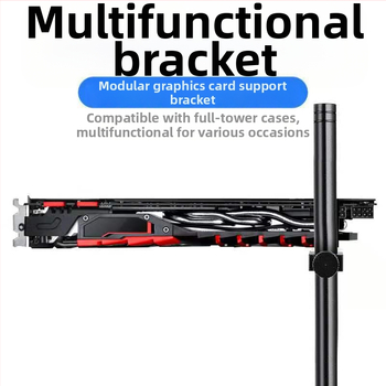 Στήριγμα καρτών γραφικών, αλουμινένιο κράμα, μοντέλο AX-B100, μάρκα Pinxuan, καθολική συμβατότητα