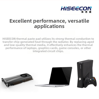 Haisikang CPU/GPU силиконова термална подложка, модел 01, издръжлива, безопасна и непроводяща, лесна за използване, пусната през 2024