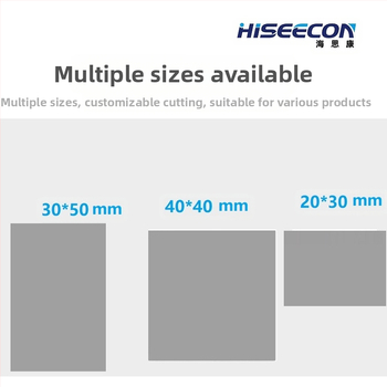 Haisikang CPU/GPU силиконова термална подложка, модел 01, издръжлива, безопасна и непроводяща, лесна за използване, пусната през 2024