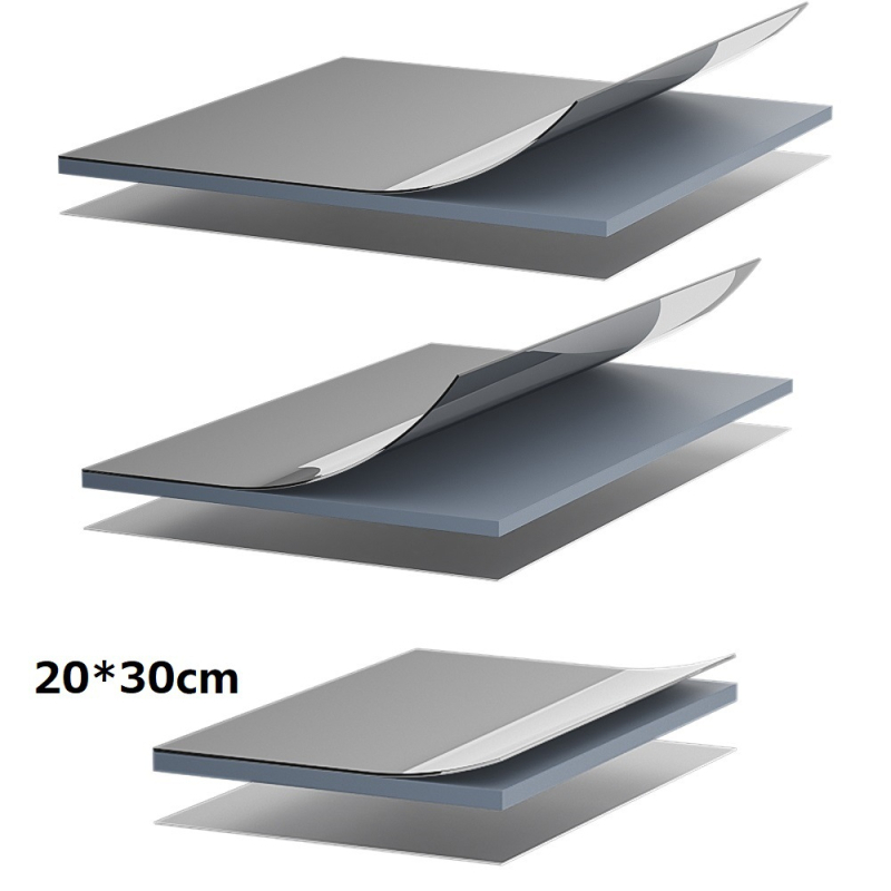 Haisikang CPU/GPU силиконова термална подложка, модел 01, издръжлива, безопасна и непроводяща, лесна за използване, пусната през 2024