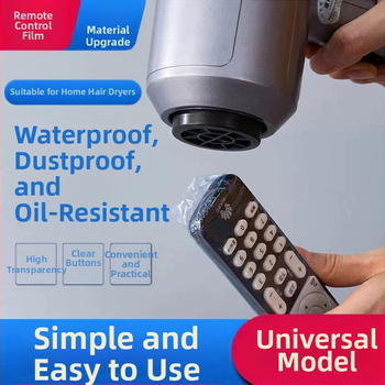 Távirányítóvédő - univerzális vízálló és porálló, hőszorító fóliával és átlátszó tasakkal (Eredet: Yiwu; Márka: Family meaning; Anyag: Egyéb; Doboz mennyiség: Regular)