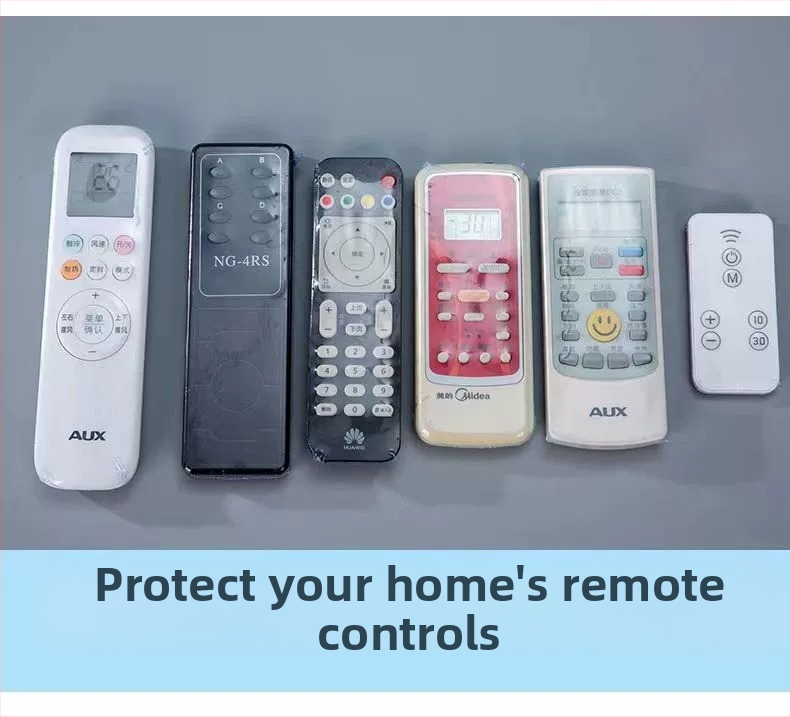 Távirányítóvédő - univerzális vízálló és porálló, hőszorító fóliával és átlátszó tasakkal (Eredet: Yiwu; Márka: Family meaning; Anyag: Egyéb; Doboz mennyiség: Regular)