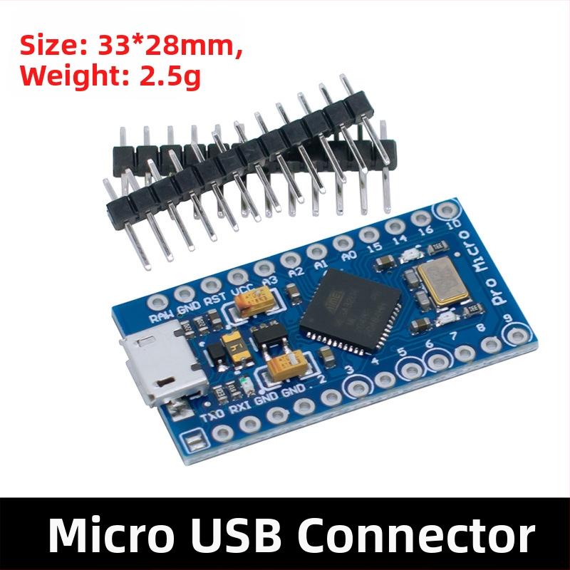 WAVGAT ATmega32U4 развоен борд (Партида 2023+, Модел: Default Item)