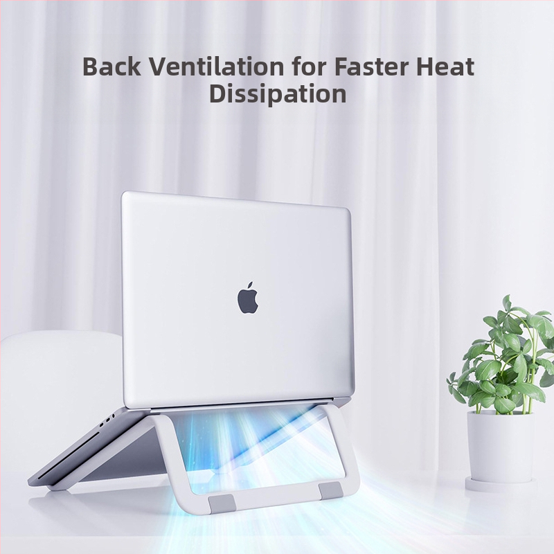 Стойка за лаптоп за маса, нейлон и стъкловлакна, охлаждане