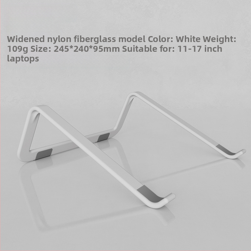 Стойка за лаптоп за маса, нейлон и стъкловлакна, охлаждане