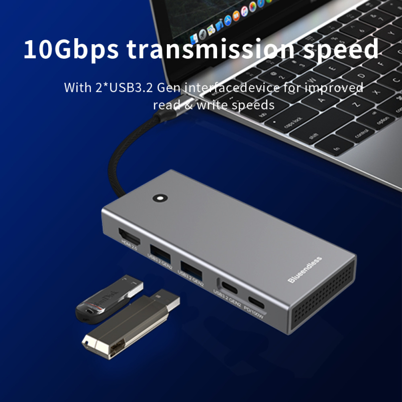 Κάλυμμα NVMe SSD USB 3.1, αλουμινένιο κράμα, έως 8TB, μοντέλα MC401/MC403/MC501, Σενζεν