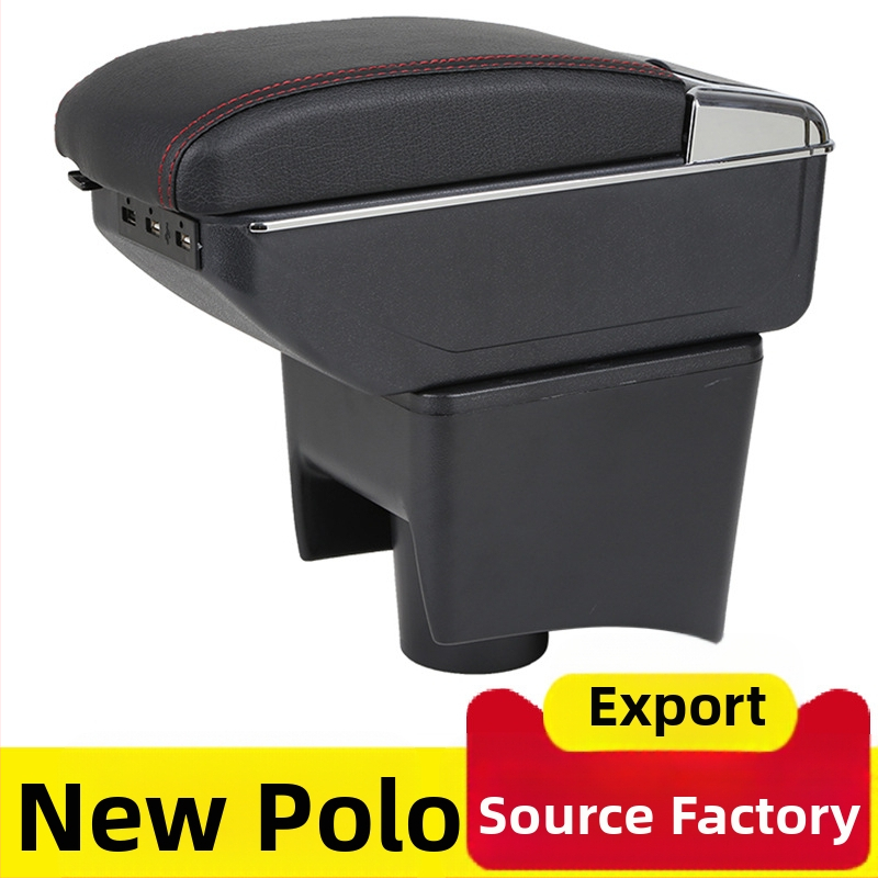 Dika пластмасов централен подлакътник за Volkswagen Polo, модел Polo, тегло 2.2, персонализирана обработка налична, инсталационна поддръжка