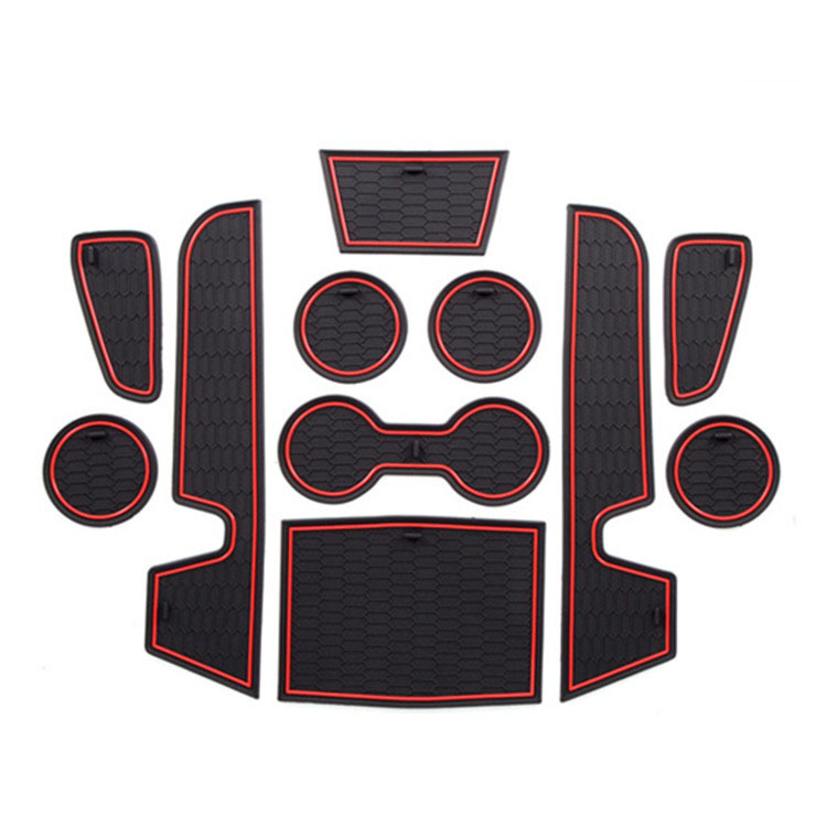 PVC vidaus kilimėlis Corolla 2019–2024, neslidus laikymo dėklas ir puodelio laikiklis