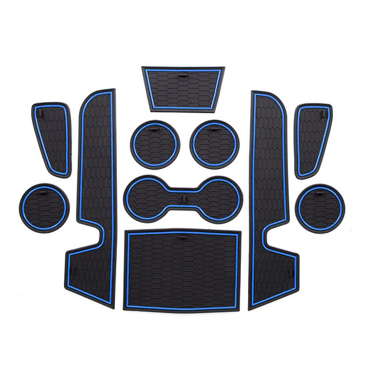 PVC vidaus kilimėlis Corolla 2019–2024, neslidus laikymo dėklas ir puodelio laikiklis