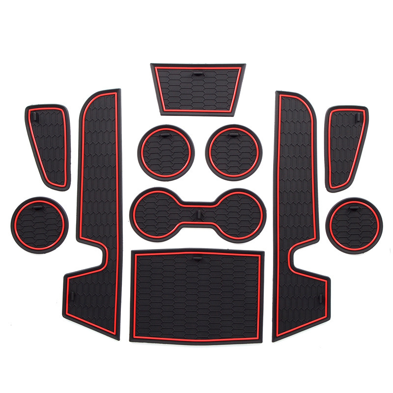 PVC vidaus kilimėlis Corolla 2019–2024, neslidus laikymo dėklas ir puodelio laikiklis