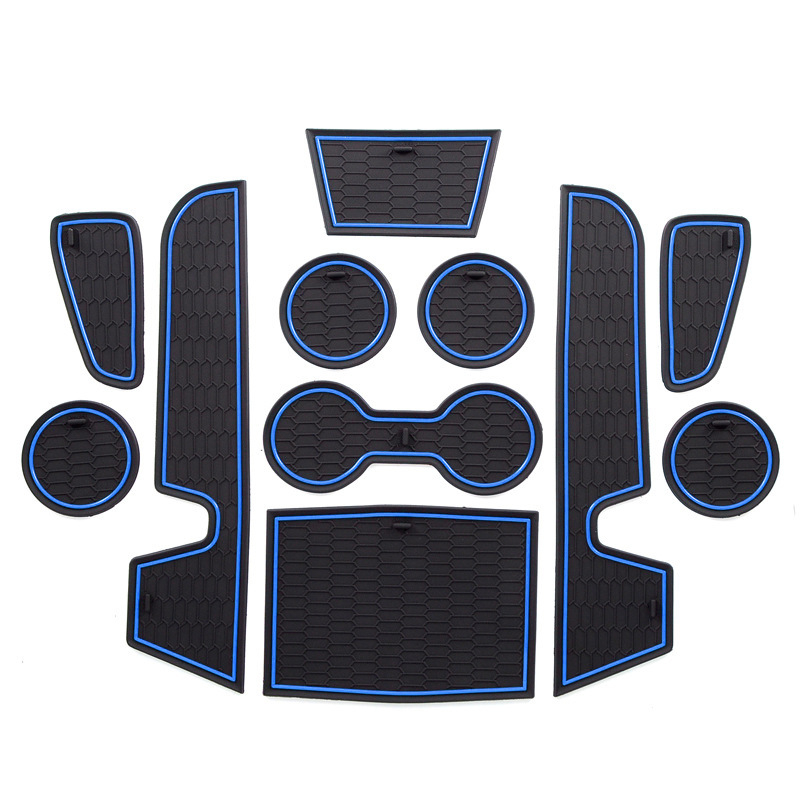 PVC vidaus kilimėlis Corolla 2019–2024, neslidus laikymo dėklas ir puodelio laikiklis