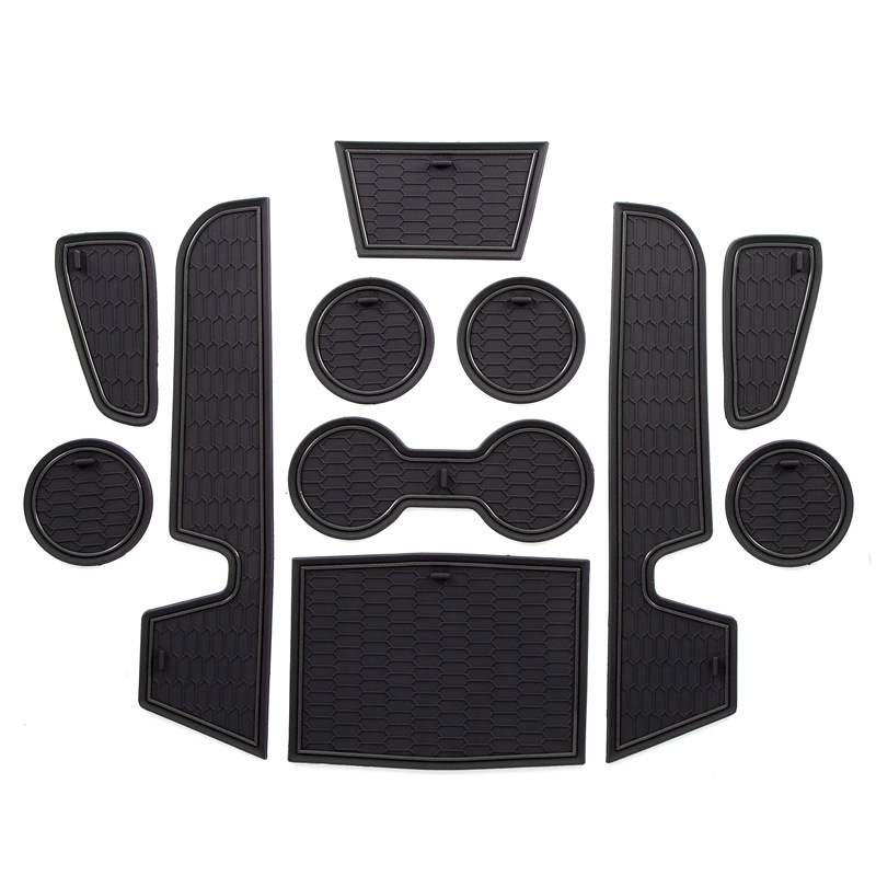 PVC vidaus kilimėlis Corolla 2019–2024, neslidus laikymo dėklas ir puodelio laikiklis