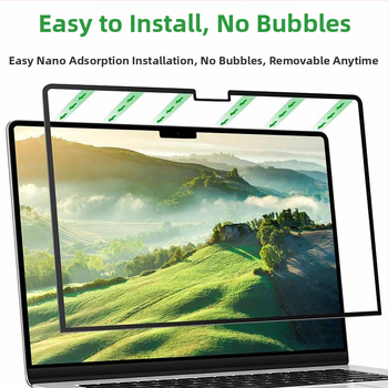 Magnetni film protiv plave svjetlosti za MacBook Pro s mat završnim anti-refleksijskim slojem, PET trostruki sloj, površinska obrada, kompatibilan s MacBook Pro