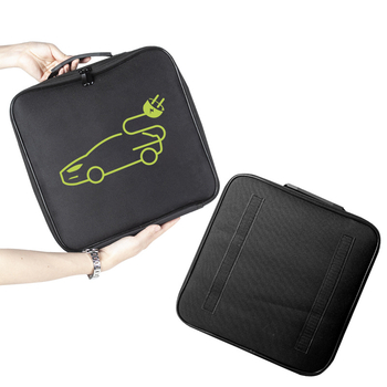 EV заряден пистолет чанта за съхранение, водоустойчива, с лого по поръчка, Oxford плат, за багажника, с дръжка