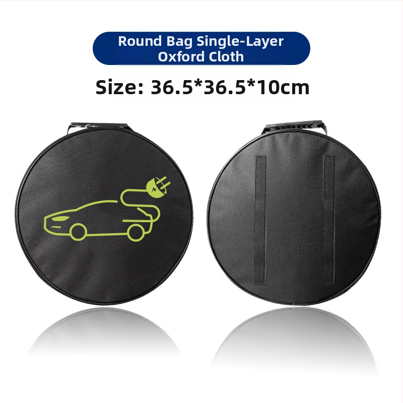 EV заряден пистолет чанта за съхранение, водоустойчива, с лого по поръчка, Oxford плат, за багажника, с дръжка