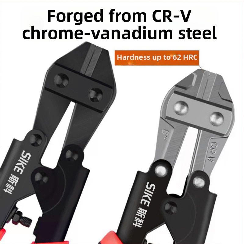 Мини индустриални клещи за тел – висока твърдост, улеснено рязане, за рязане на телена мрежа и вериги