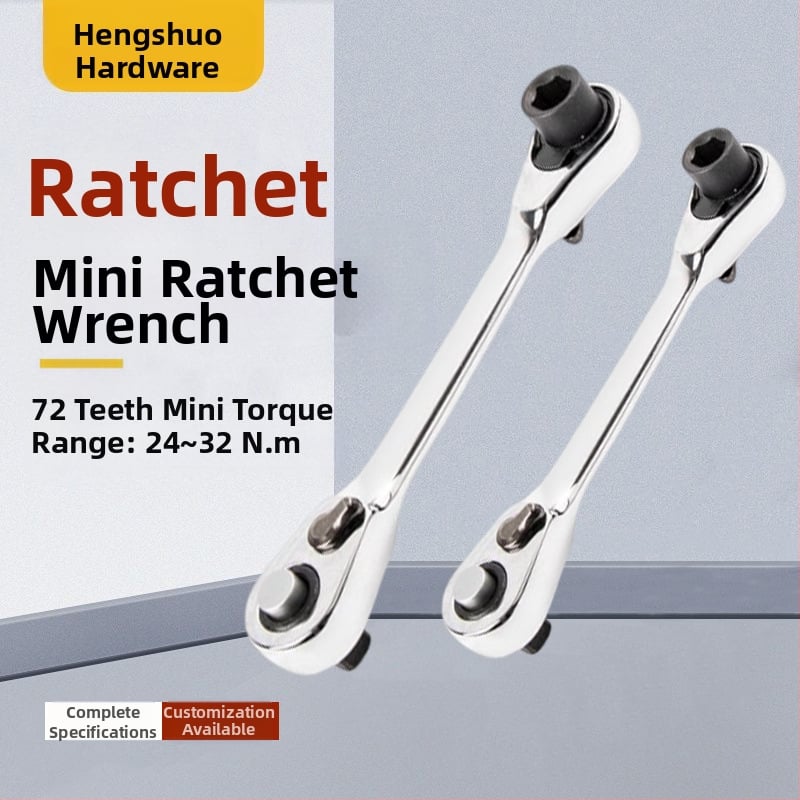 Racnis raktas, poliruotas paviršius, aukštos anglies plienas, svoris 0.1