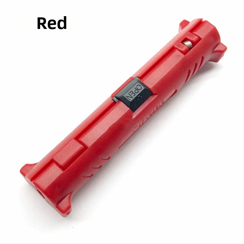 Jillway многофункционален коаксиален кабелен обелвач с автоматично двойно острие