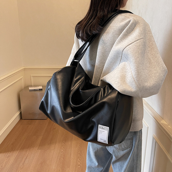 PU δερμάτινη τσάντα ταξιδιού, μεγάλος χωρητικότητας 20–35L, επένδυση PU, unisex, κατάλληλη για ψυχαγωγικά ταξίδια