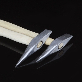 Elektrinis suvirinimo plaktukas su apvalia galva ir kaltos galvutė