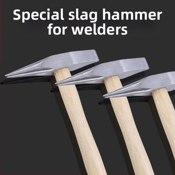 Elektrinis suvirinimo plaktukas su apvalia galva ir kaltos galvutė